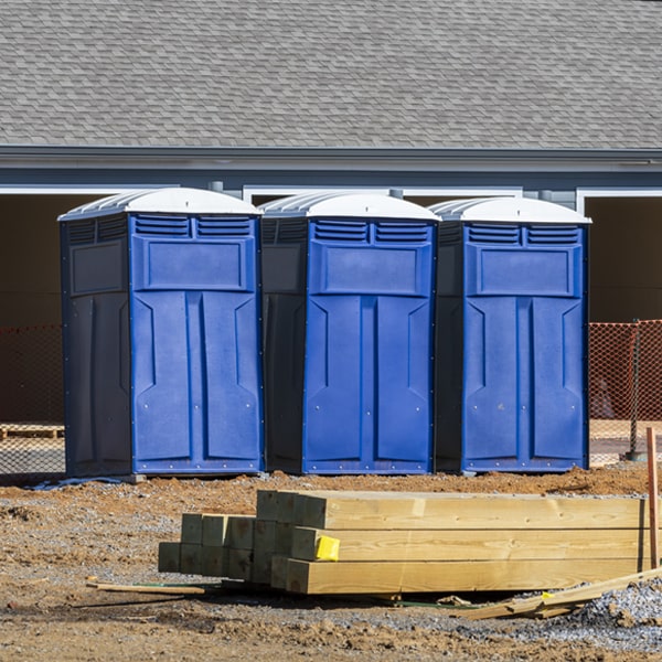 are there any restrictions on where i can place the porta potties during my rental period in St Johns Illinois